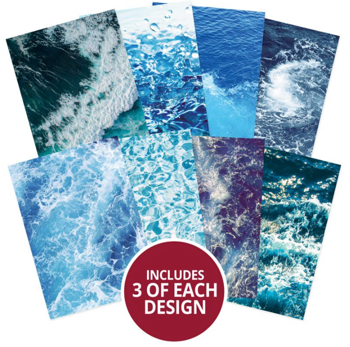 Ocean Waves Adorable Scorable Pattern Packs