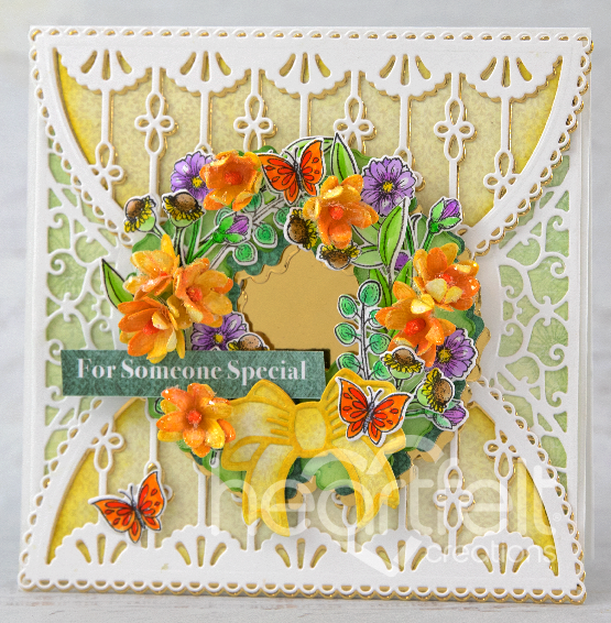Thumbnail: Summer Wreath Accents Cling Stamp Set