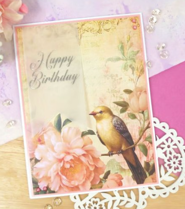 Thumbnail: Luxury Foiled Parchment Sentiment Sheets