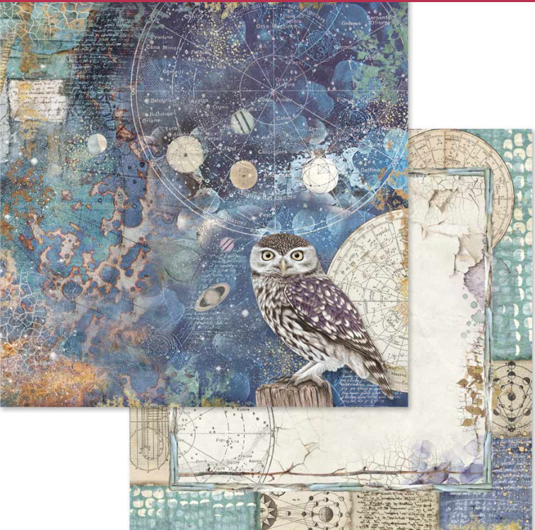 Thumbnail: Cosmos Scrapbooking Pad 8x8