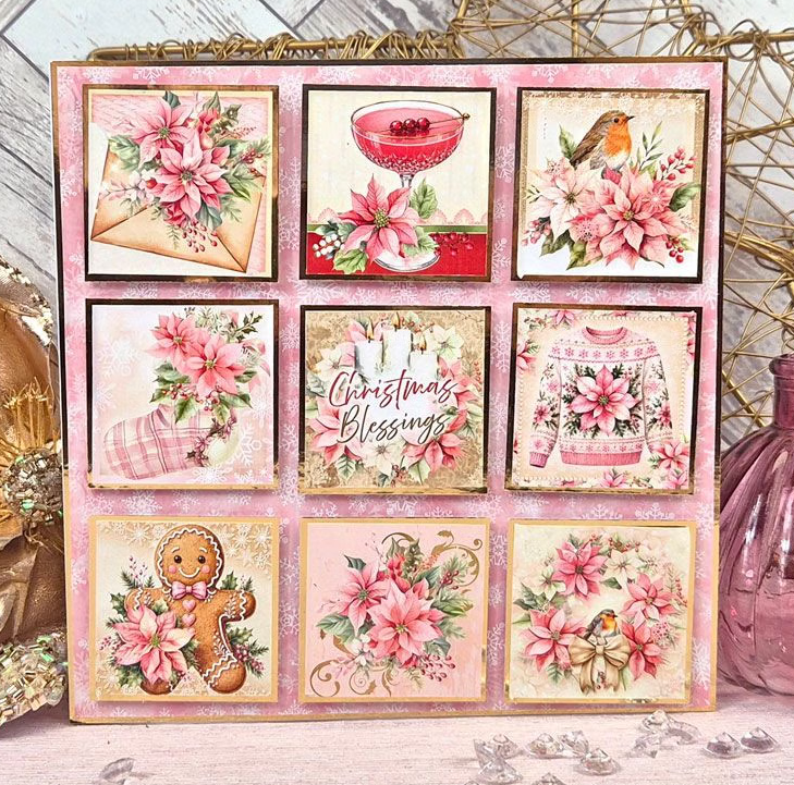 Thumbnail: Joyful Poinsettias Premium Paper Pad