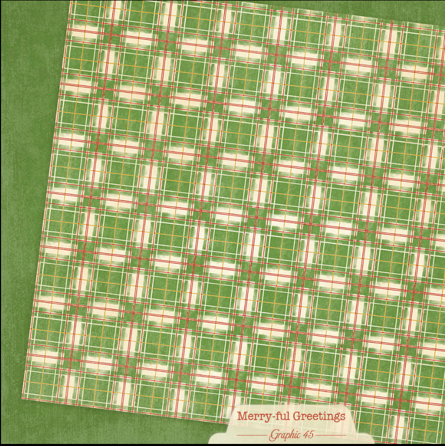 Thumbnail: Merry-ful Greetings 12×12 Plaids & Stripes Pack
