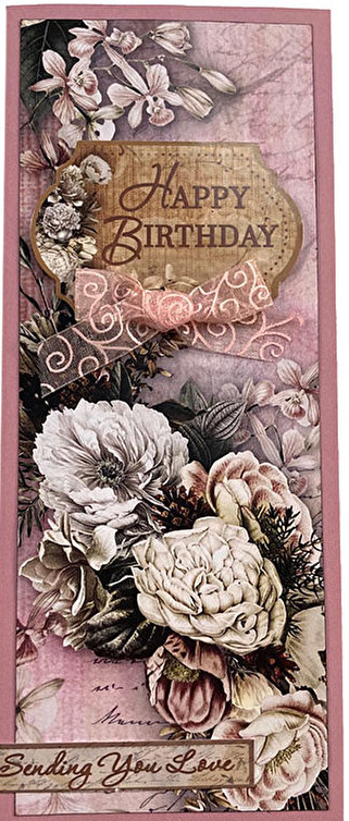 Thumbnail: ETHEREAL BOUQUETS 12"X12" PATTERNED CARDSTOCK