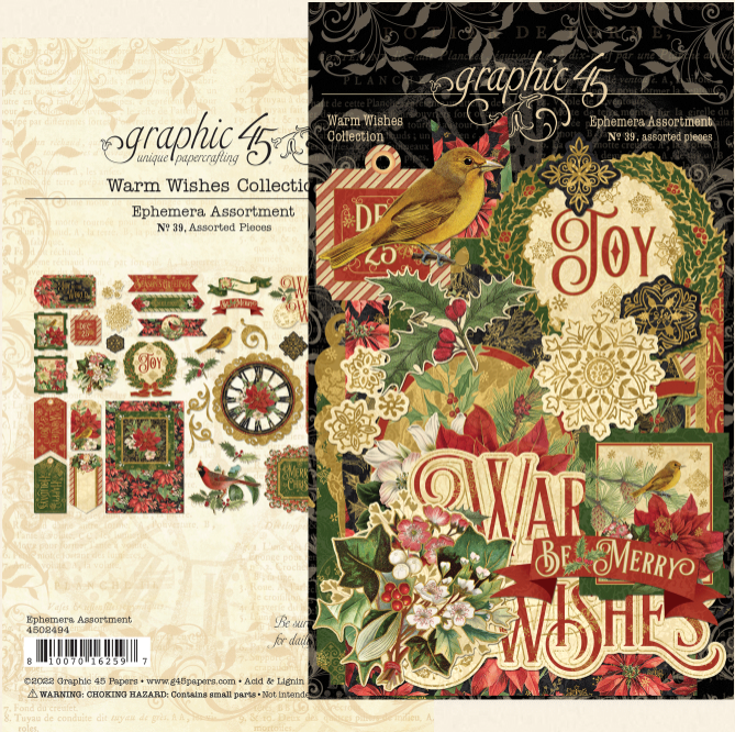 Warm Wishes Ephemera Assortment