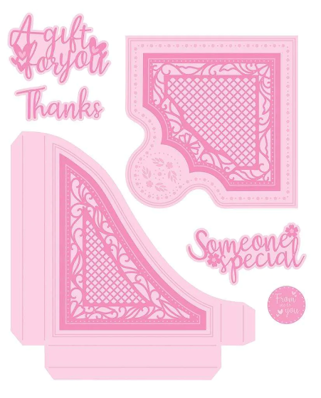 Thumbnail: Charming Corner & Inserts Die Set