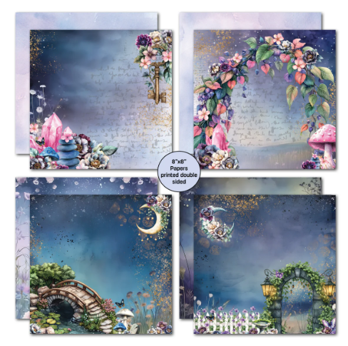 Thumbnail: Night Garden 8x8 Paper Pack