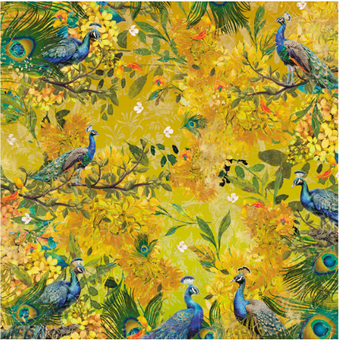 Thumbnail: Graceful Plumes Paper Pad 12”x12”