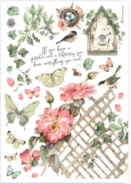 Thumbnail: House of Roses A5 Washi Pad