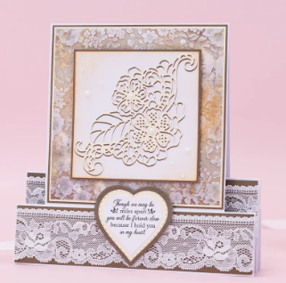 Thumbnail: Antique Lace - Lace Embellishment Metal Die Set