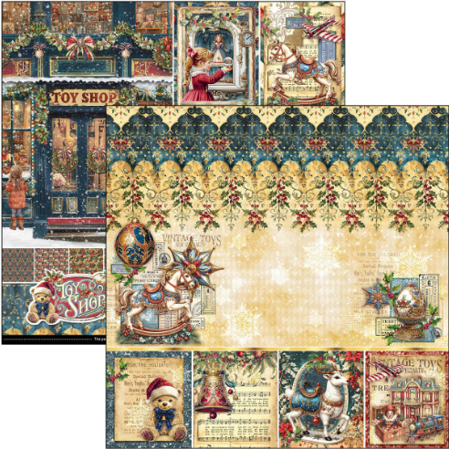 Thumbnail: Toy Shop Paper Pad 12"x12"