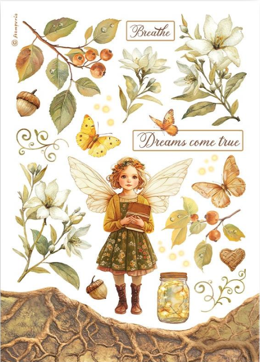 Thumbnail: Whispering Woods A5 Washi Pad