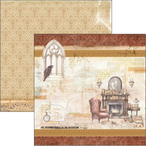 Thumbnail: Wizard Academy Paper Pad 12"x12" 12/Pkg