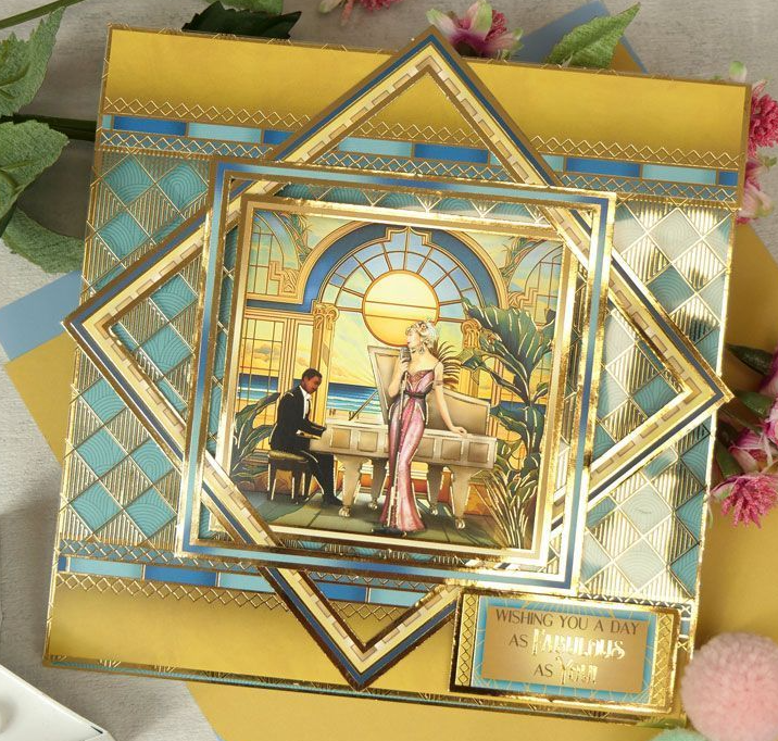 Thumbnail: Art Deco Paradise Luxury Foiled Acetate