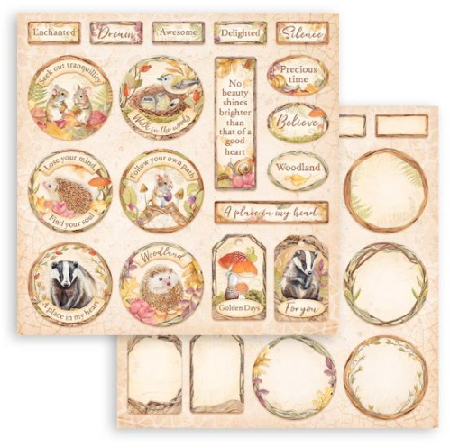 Thumbnail: Woodland 8 x 8 Paper Pad