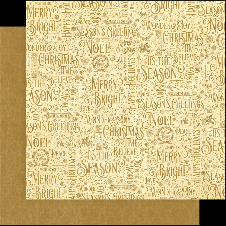 Thumbnail: Warm Wishes 12x12 Patterns & Solid Pack