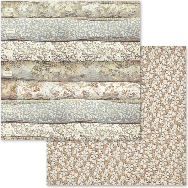 Thumbnail: Old Lace 12"x12" Double Sided Paper Pad