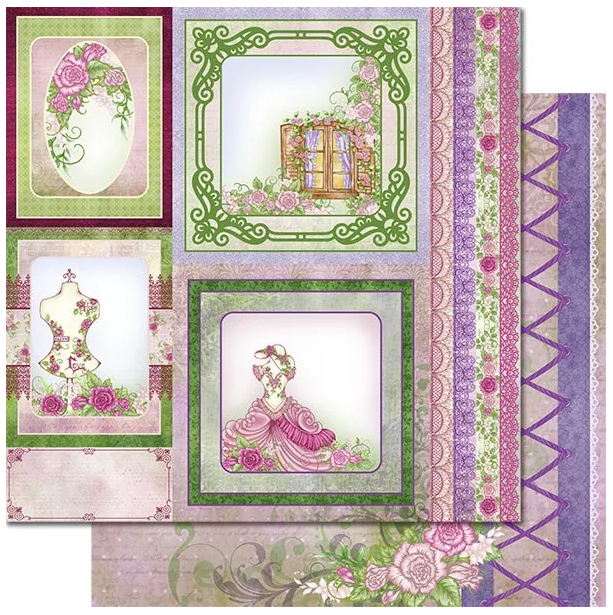 Thumbnail: Floral Fashionista Paper Collection
