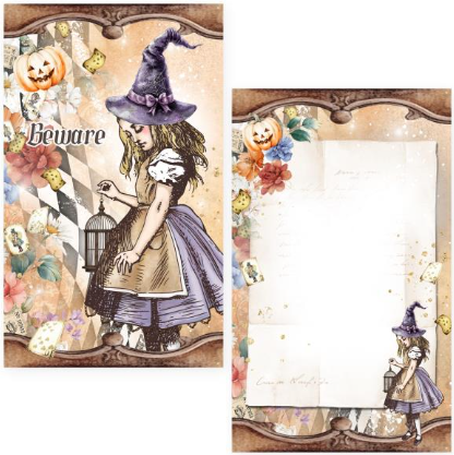 Thumbnail: Halloween in Wonderland Journaling Cards
