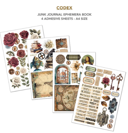 Thumbnail: Codex Junk Journal & Ephemera Book