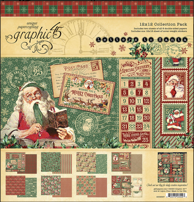 Letters to Santa 12×12 Collection Pack with Stickers