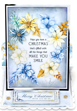 Thumbnail: Winter Blooms, Die Cut Flowers & Leaves