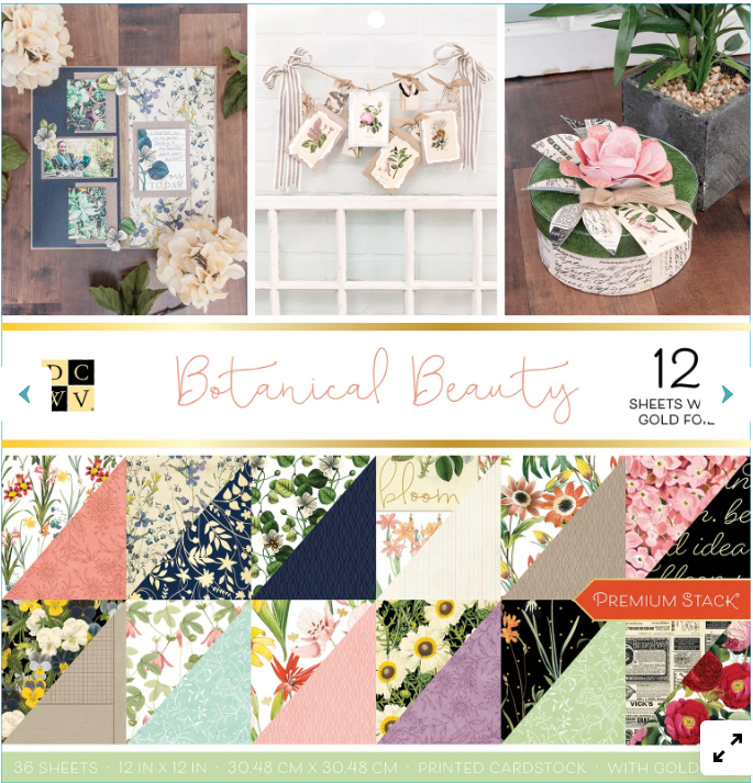 Thumbnail: Botanical Beauties Cardstock