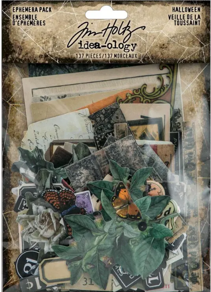Tim Holtz Idea-ology Ephemera Pack Halloween