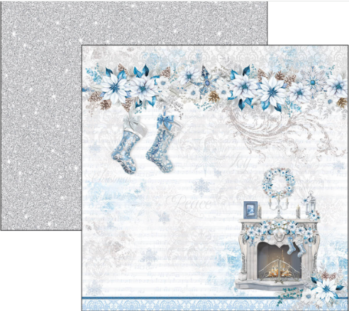 Thumbnail: Elegance of Blue Paper Pad 12"x12"