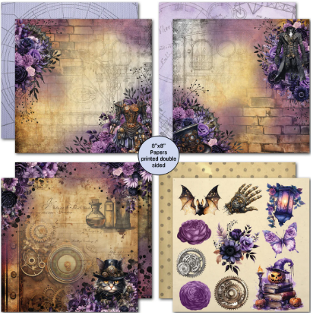 Thumbnail: Gothic Innovation 8x8 Paper Pack