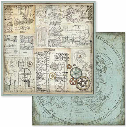 Thumbnail: Voyages Fantastiques 12;x12 Paper Pad