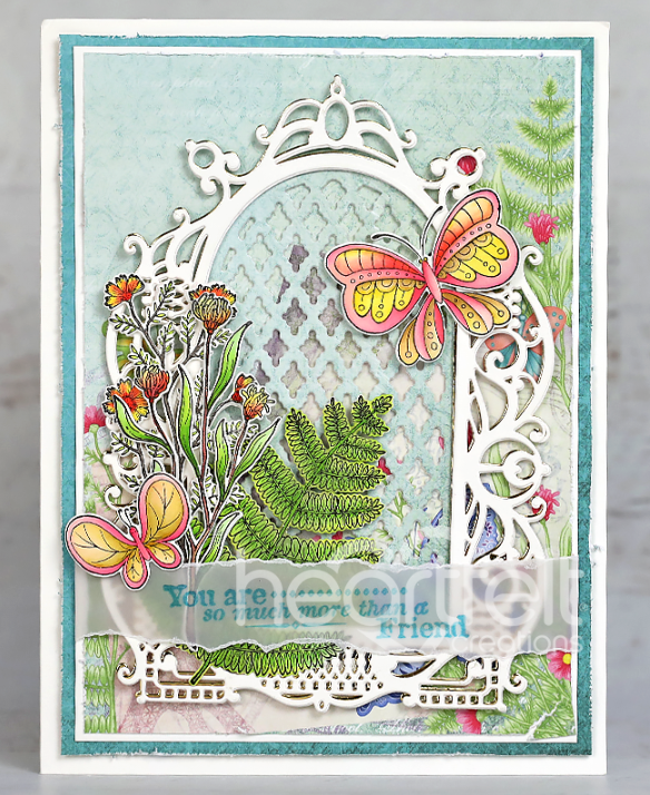 Thumbnail: Floral Butterfly Accents Die