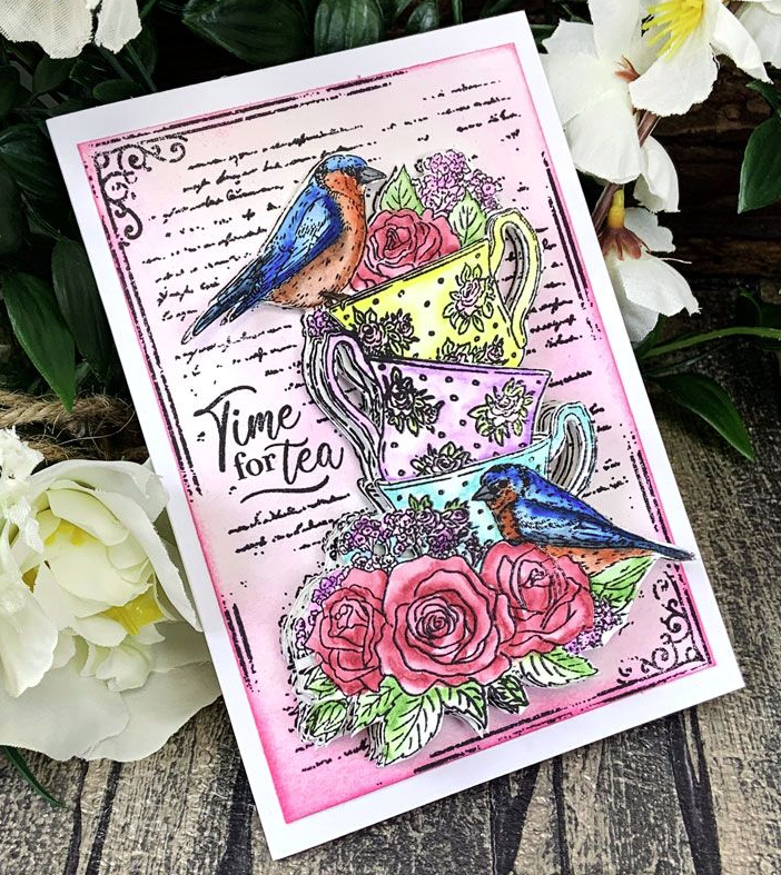 Thumbnail: Stamp-a-Card - Time for Tea
