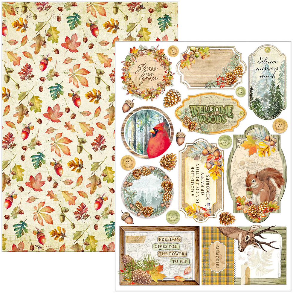 Thumbnail: Ciao Bella Into The Wild Creative Pad A4