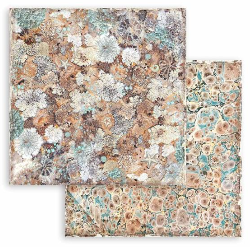 Thumbnail: Songs of the Sea Backgrounds Double-Sided Paper Pad 8"X8"