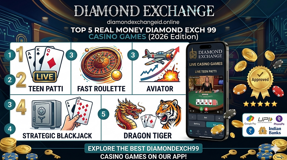 Diamond Exch 99 casino games