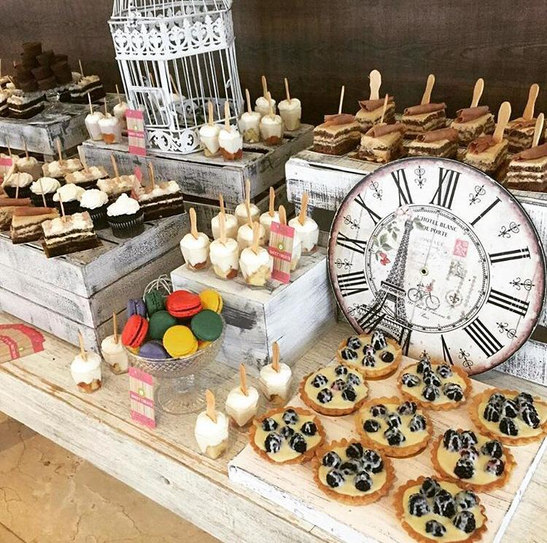 mesa de postres