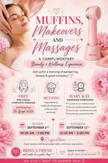 Muffins, Massages and Makeovers