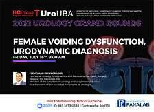 2021 Urology Grand Rounds: Female Voiding Dysfunction, Urodynamic Diagnosis