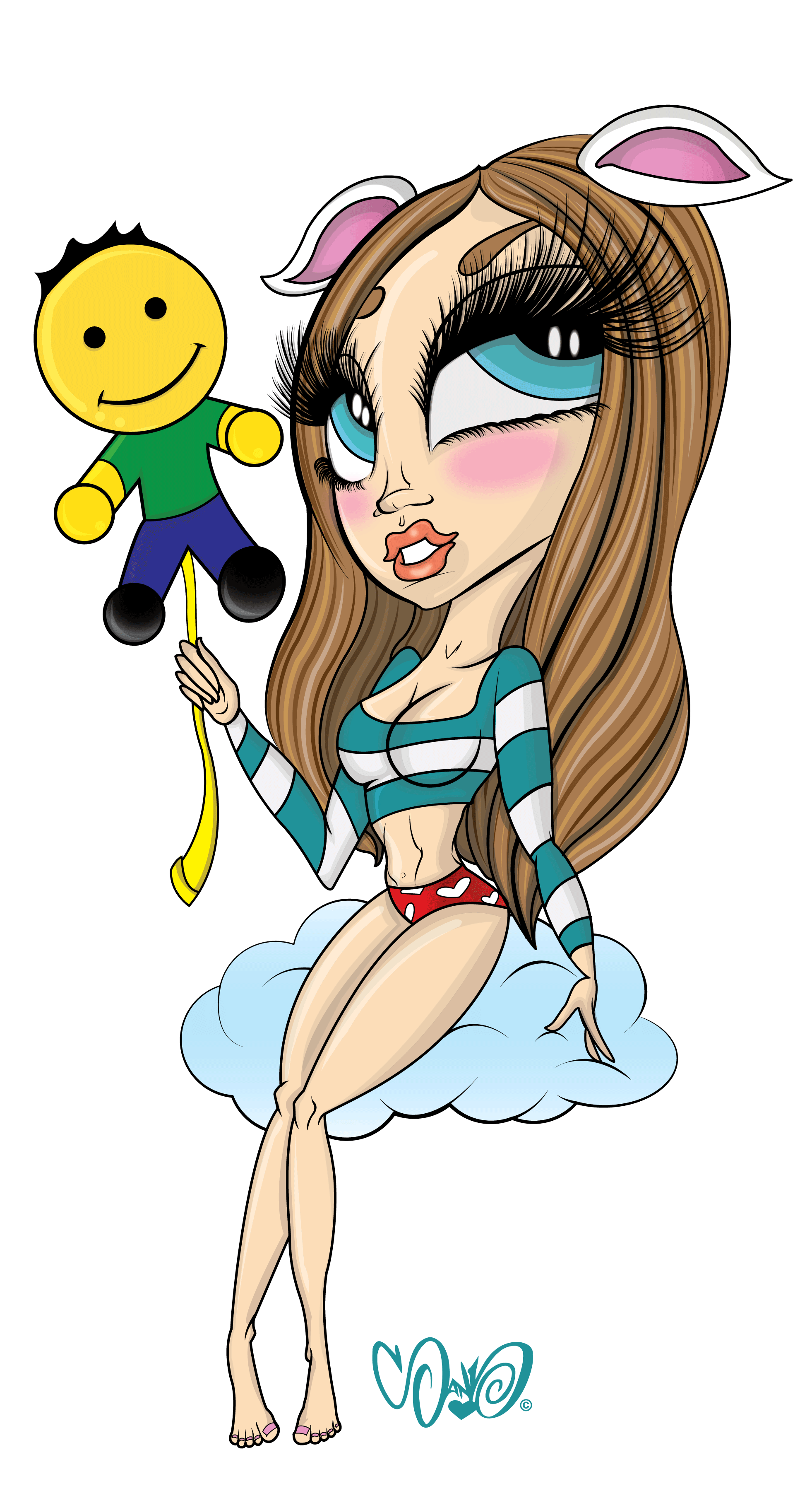 Bunny Perez Brown Hair