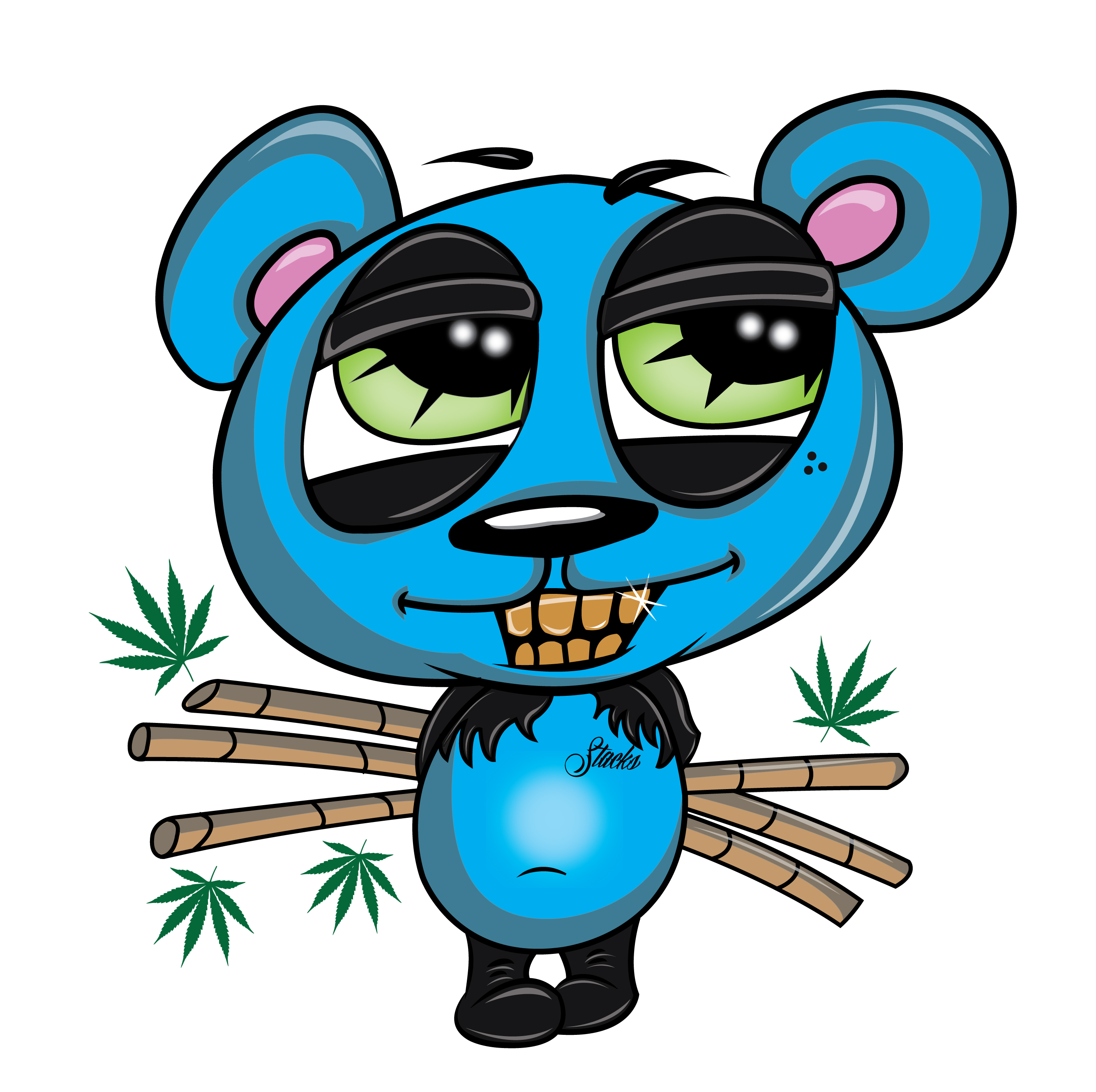 Blue Panda