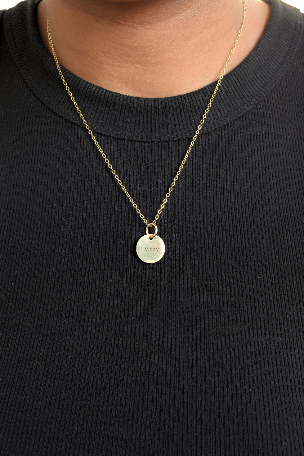 Thumbnail: With You Circle Necklace - Personalize