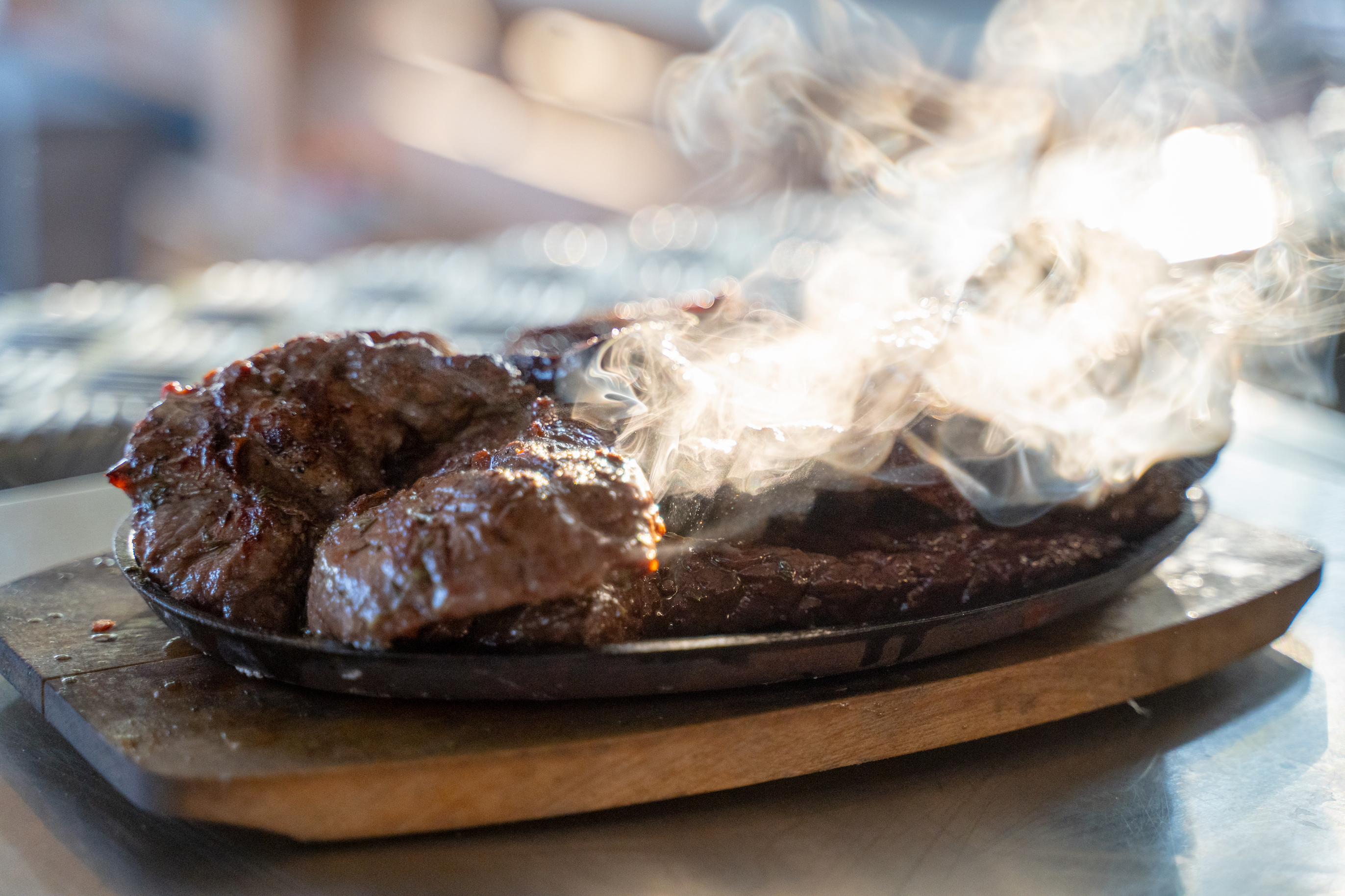 Arranged Food and Objects