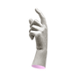 a hand finger pointing to link