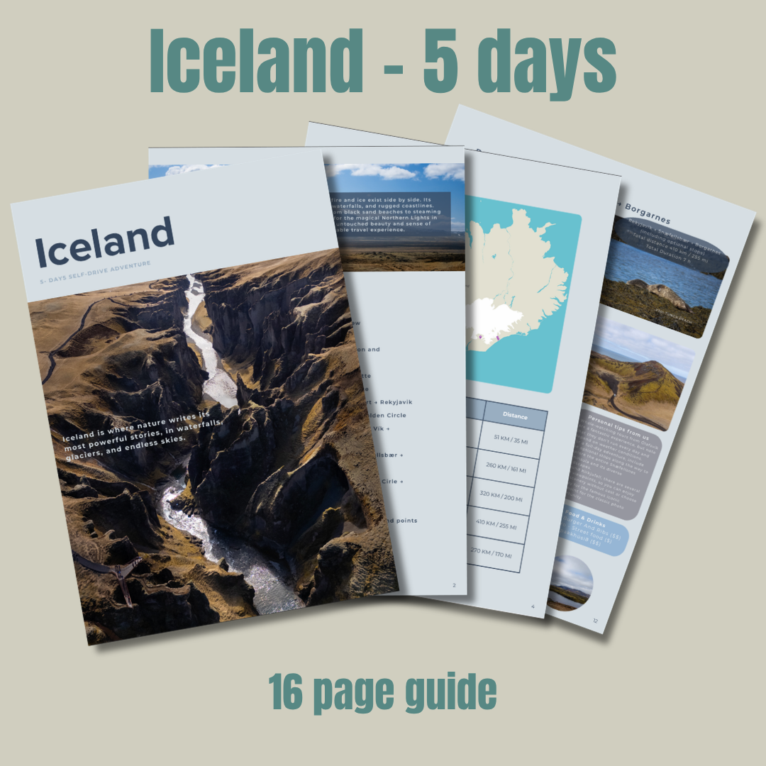 Travel Guide - Iceland - 5 days