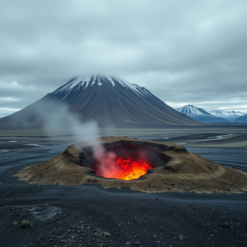 iceland vulcano