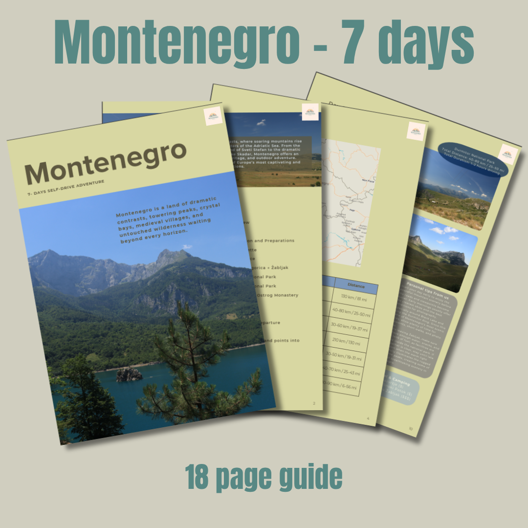 Travel Guide - Montenegro