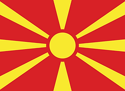 Flag of North Macedonia