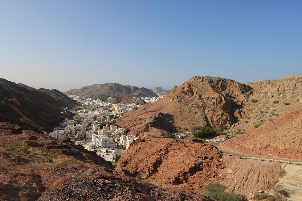 View over Muscat, Oman