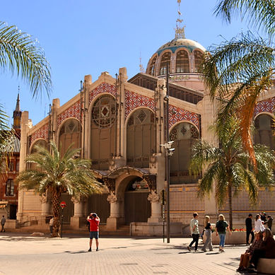 Picture of the Valencia Markethall