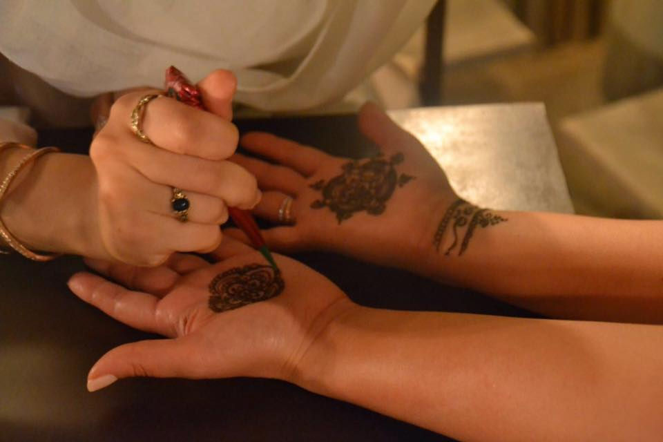 Indian henna night